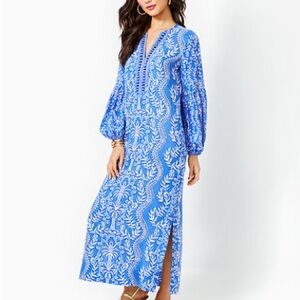 New Lilly Pulitzer Laurelie Maxi Caftan